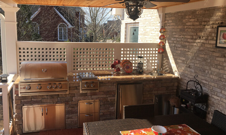 outdoor kitchen scaled outdoor kitchen test Southern Traditions Landscaping Outdoor kitchens design and installations.